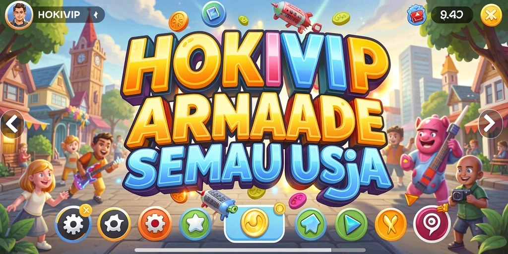 Screenshot gameplay HOKIVIP yang menampilkan aksi seru dalam permainan Arcade.