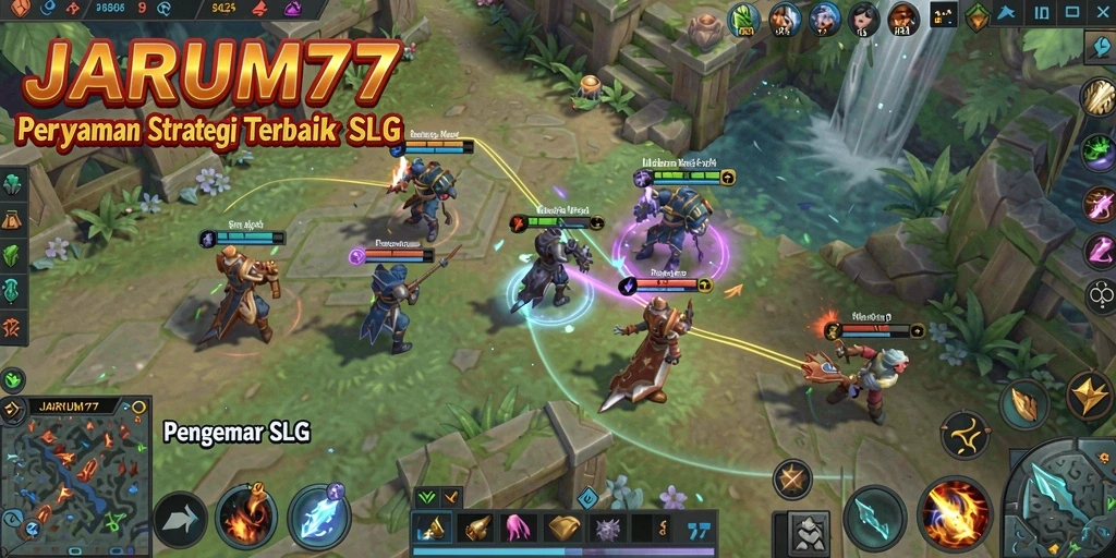 Tampilan gameplay menarik di JARUM77 yang penuh strategi.
