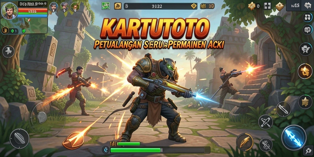 Tangkapan layar menampilkan keseruan gameplay KARTUTOTO.