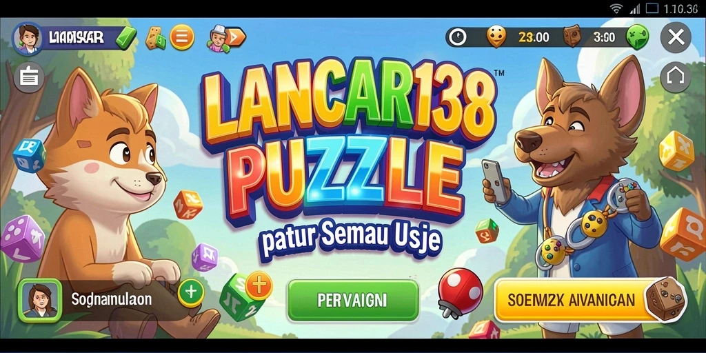 Tampilan gameplay seru dari LANCAR138 yang menguji logika.