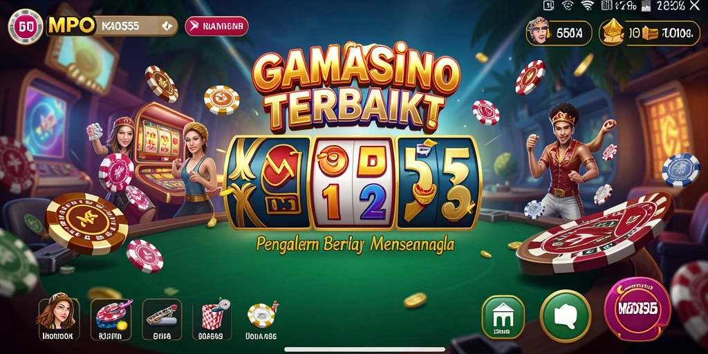 Tampilan gameplay menarik dari MPO555 dengan berbagai pilihan permainan Kasino.