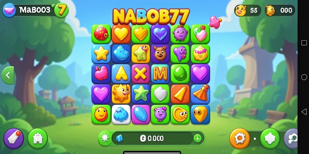 Gameplay NABOB77 yang penuh warna dan menantang.