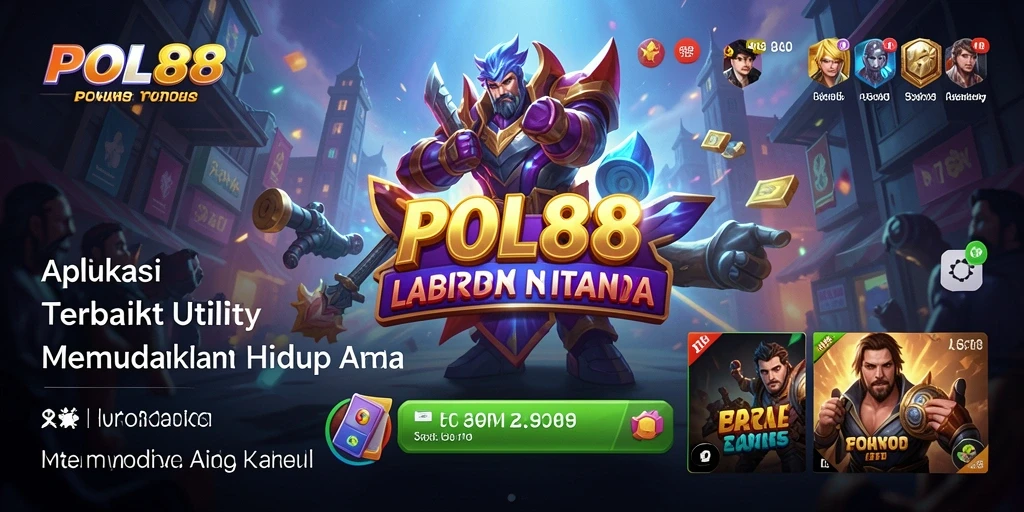 Tampilan antarmuka POL88 yang sederhana dan intuitif.